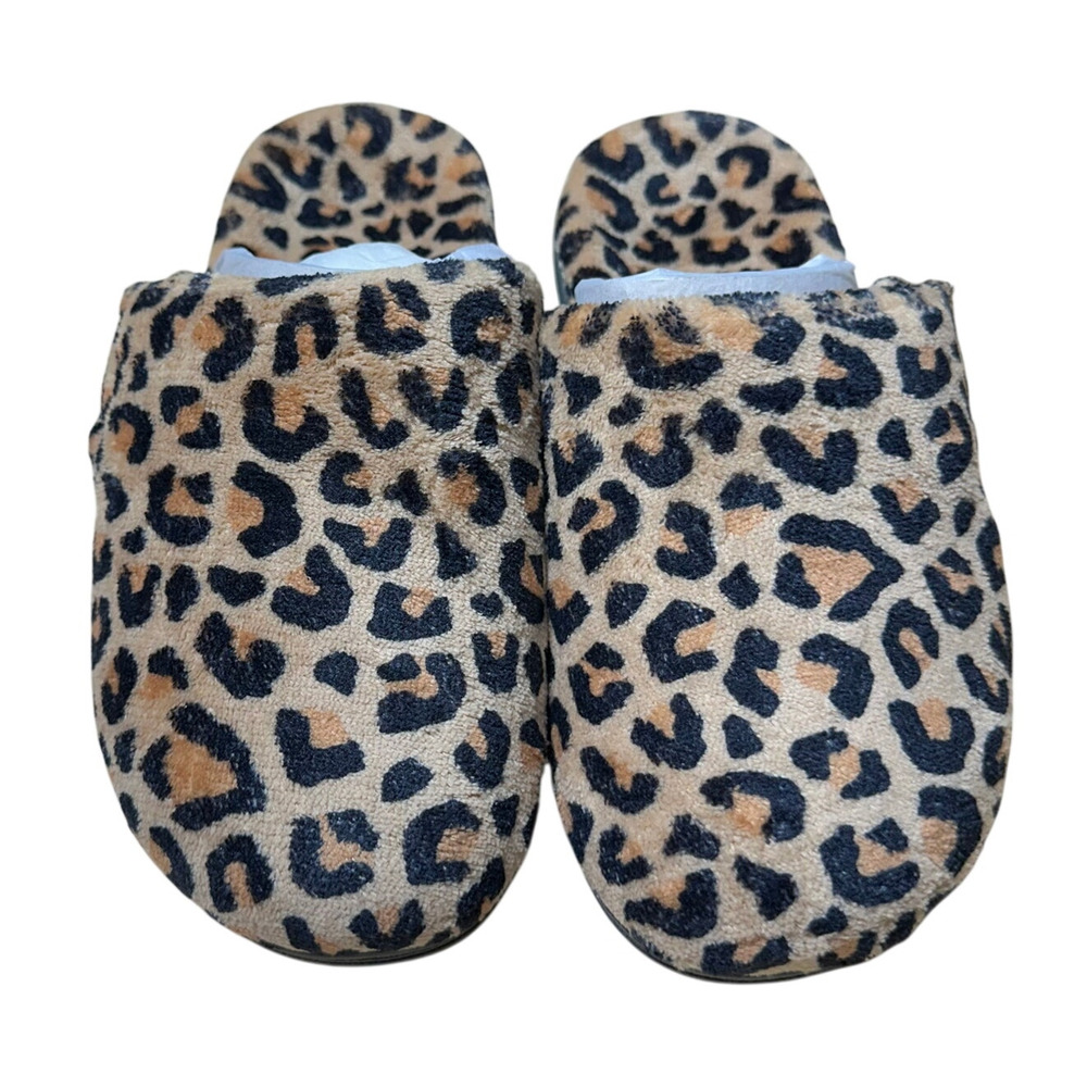 Vionic Gemma Orthaheel Orthotic Slipper Leopard Print Women's Sz 6 New in Box - Picture 6 of 10